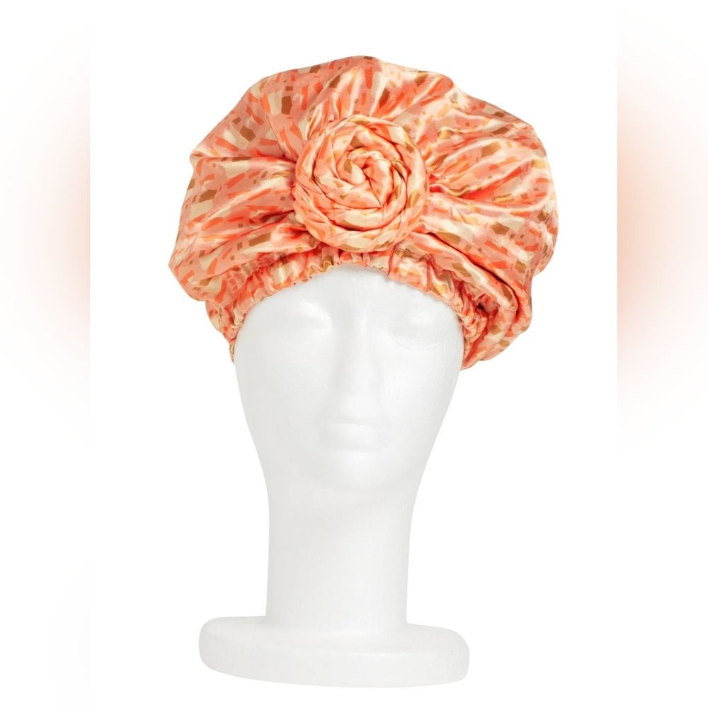 Goody Sophia X Yeshi Ouchless Satin Lined Hair Turban, Ready-to-Wear Wrap - Picture 3 of 6